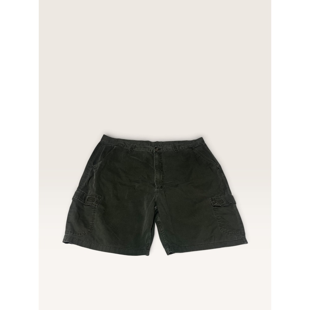 WRG Jean Co Mens Cargo Shorts Faded Black Baggy Utility Y2K 20 Inch Waist